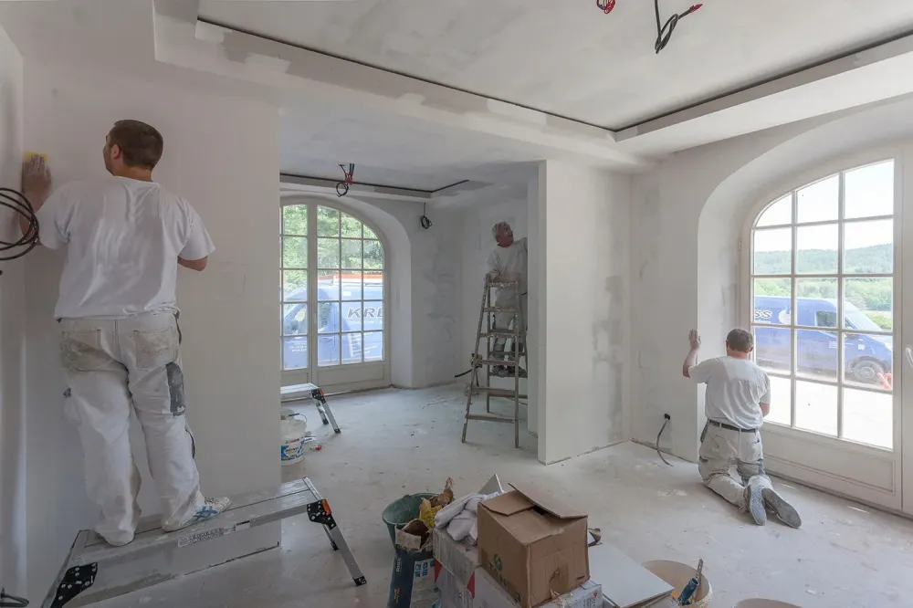 Travaux de rénovation à Vénissieux